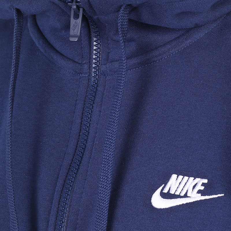 мужская синяя толстовка Nike Sportswear Club Hoodie BV2645-410 - цена, описание, фото 2